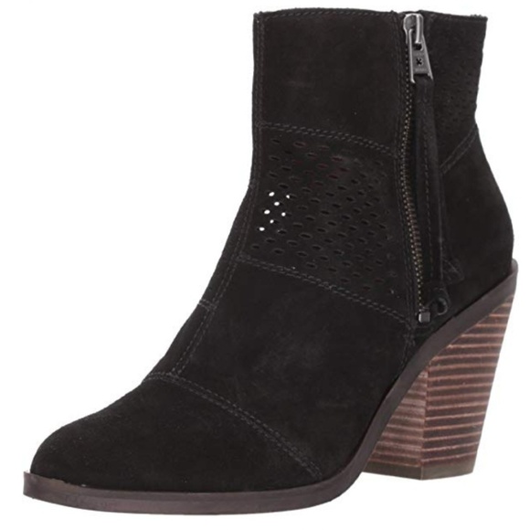 Lucky Brand Soft Suede Booties - Picture 2 of 8